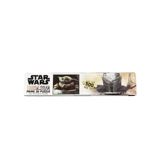 New Star Wars Mandalorian Baby Yoda 3D Jigsaw Puzzle 500 Piece 24"X18" Sealed - Picture 2 of 2